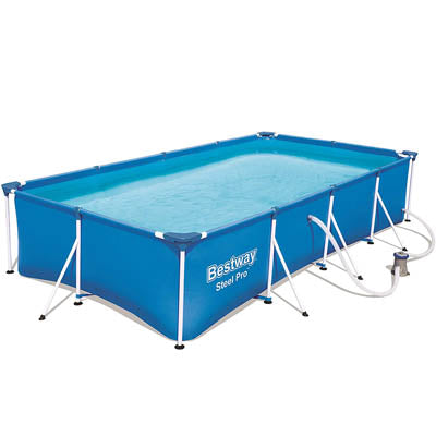 Steel Pro Frame Pool Set 400 x 211 x 81 cm home pool Steel Pro Frame Pool Set 400 x 211 x 81 cm Steel Pro Frame Pool Set 400 x 211 x 81 cm Bestway