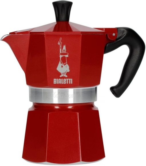 Deco Glamor Red Moka Express coffee maker Deco Glamor Red Moka Express Deco Glamor Red Moka Express Bialetti