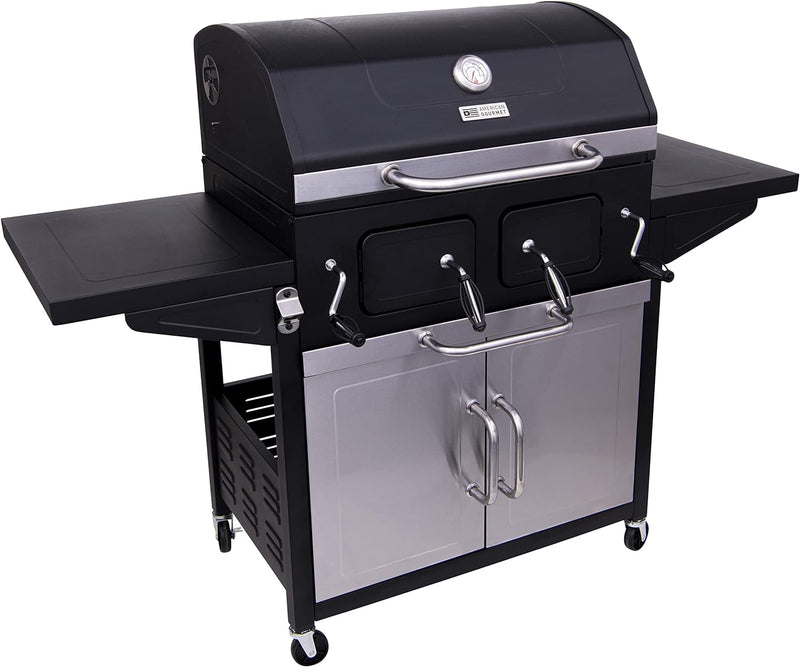 American Gourmet Cabinet Charcoal Grill Outdoor Barbque American Gourmet Cabinet Charcoal Grill American Gourmet Cabinet Charcoal Grill CharBroil