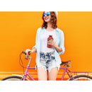 Stainless Steel Isolated Flask - Red Stainless Steel Flask Stainless Steel Isolated Flask - Red Stainless Steel Isolated Flask - Red Beper