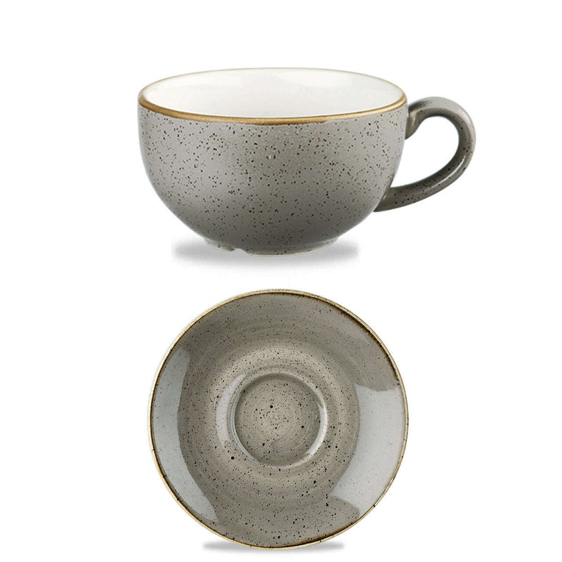 Tea - Coffee Cup - Stonecast Grey Coffee & Tea Cups Tea - Coffee Cup - Stonecast Grey Tea - Coffee Cup - Stonecast Grey The Chefs Warehouse By MG