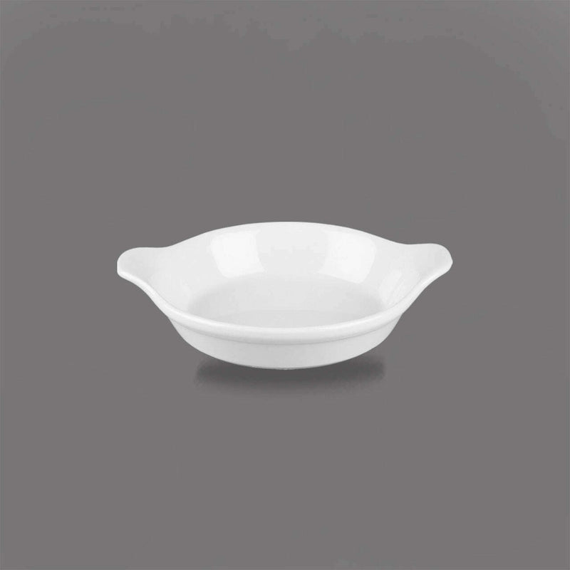 Cook & Serve/Eared Dish - Round White The Chefs Warehouse By MG Cook & Serve/Eared Dish - Round White Cook & Serve/Eared Dish - Round White The Chefs Warehouse By MG