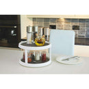 Copco Double Layer White Lazy Susan Food Storage Solution Storage & Organization Copco Double Layer White Lazy Susan Food Storage Solution Copco Double Layer White Lazy Susan Food Storage Solution KitchenCraft