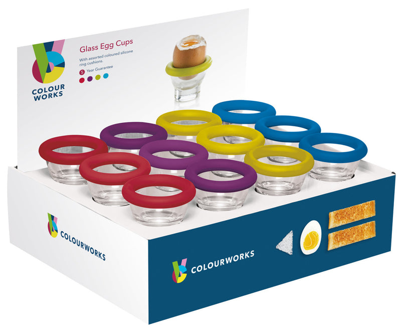 KitchenCraft Colourworks Assorted Coloured Silicone Egg Cups (Copy) Kitchen Tools & Utensils KitchenCraft Colourworks Assorted Coloured Silicone Egg Cups (Copy) KitchenCraft Colourworks Assorted Coloured Silicone Egg Cups (Copy) KitchenCraft