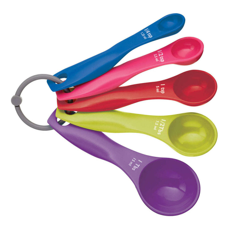 Colourworks 5 Piece Measuring Spoon Set measuring cup Colourworks 5 Piece Measuring Spoon Set Colourworks 5 Piece Measuring Spoon Set KitchenCraft