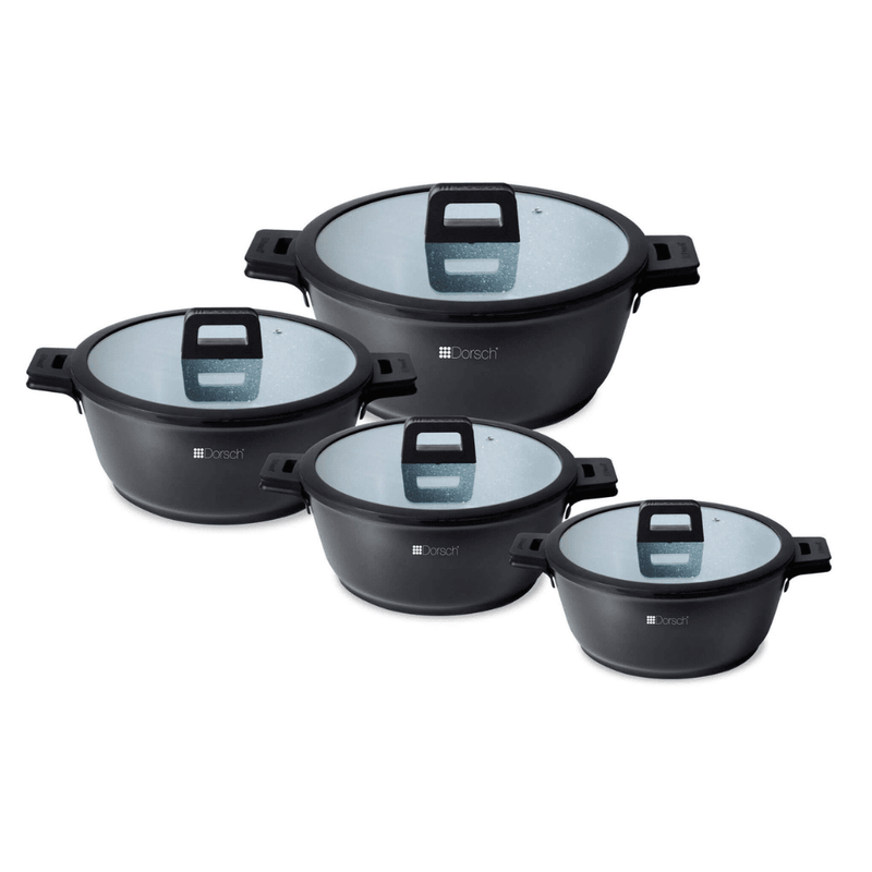 Ceramic Casserole Set – 4 Pcs Cookware Sets Ceramic Casserole Set – 4 Pcs Ceramic Casserole Set – 4 Pcs Dorsch