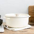 Almond Cream Cast Iron Casserole Cast Iron Almond Cream Cast Iron Casserole Almond Cream Cast Iron Casserole KitchenAid