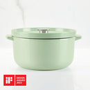 Pistachio Round Cast Iron Casserole Cast Iron Pistachio Round Cast Iron Casserole Pistachio Round Cast Iron Casserole KitchenAid