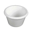 White Melamine Sauce Cup  White Melamine Sauce Cup White Melamine Sauce Cup The Chefs Warehouse By MG