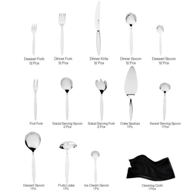 Leaf Cutlery Set,  72 Pcs Cutlery Set Leaf Cutlery Set,  72 Pcs Leaf Cutlery Set,  72 Pcs Dorsch