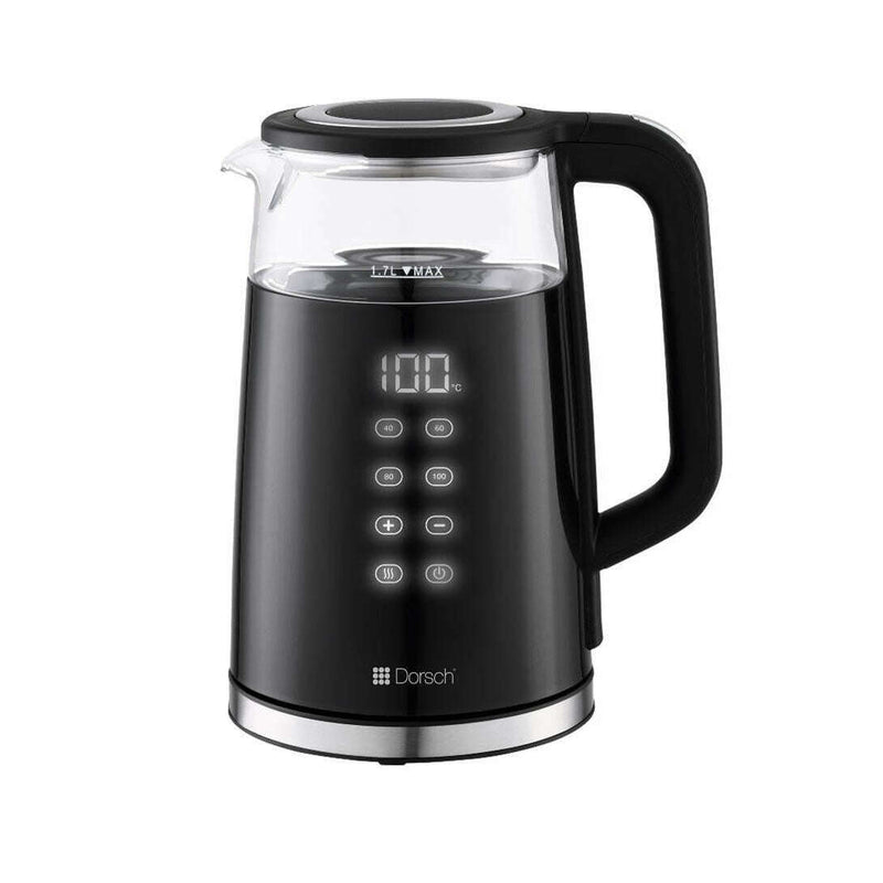 1.7L Electric Kettle With Touch Scrren & Digital Display Electric Kettles 1.7L Electric Kettle With Touch Scrren & Digital Display 1.7L Electric Kettle With Touch Scrren & Digital Display Dorsch