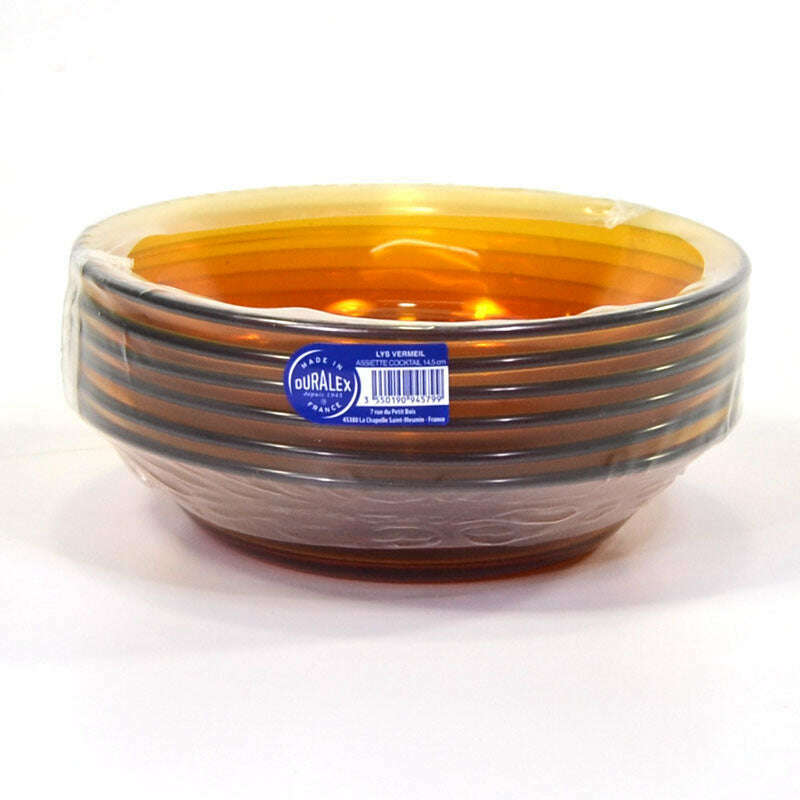 Lys Amber Soup Plate 19,5 cm, Set of 6 Pcs Dinnerware Lys Amber Soup Plate 19,5 cm, Set of 6 Pcs Lys Amber Soup Plate 19,5 cm, Set of 6 Pcs Duralex