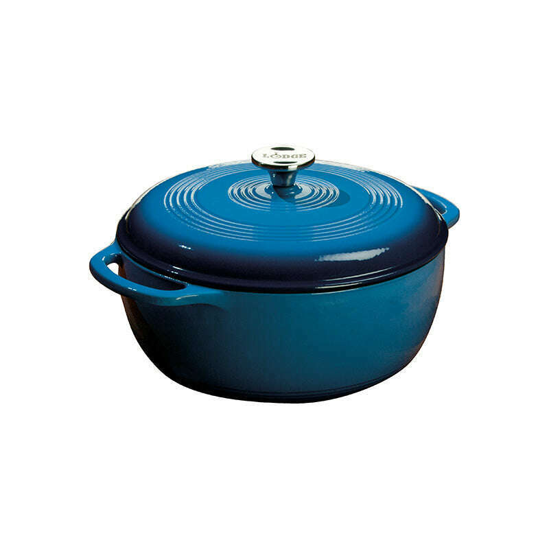 5.5L Essential Enamel Cast Iron Dutch Oven Dutch Ovens 5.5L Essential Enamel Cast Iron Dutch Oven 5.5L Essential Enamel Cast Iron Dutch Oven Lodge