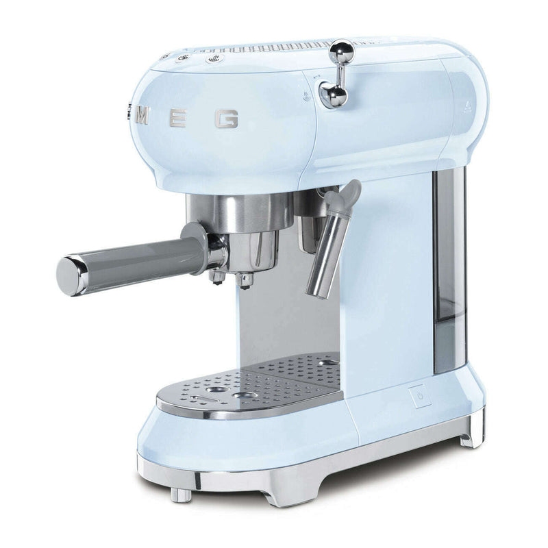 50's Style Aesthetic - Manual Espresso Coffee Machine Pastel Blue Coffee Makers & Espresso Machines 50's Style Aesthetic - Manual Espresso Coffee Machine Pastel Blue 50's Style Aesthetic - Manual Espresso Coffee Machine Pastel Blue Smeg