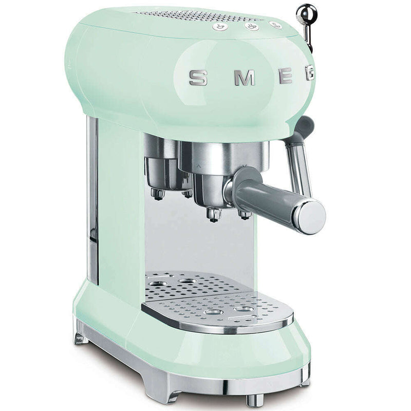 50's Style Aesthetic - Manual Espresso Coffee Machine Pastel Green Coffee Makers & Espresso Machines 50's Style Aesthetic - Manual Espresso Coffee Machine Pastel Green 50's Style Aesthetic - Manual Espresso Coffee Machine Pastel Green Smeg