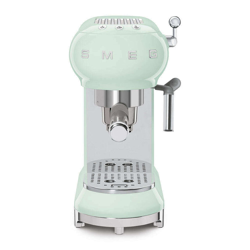 50's Style Aesthetic - Manual Espresso Coffee Machine Pastel Green Coffee Makers & Espresso Machines 50's Style Aesthetic - Manual Espresso Coffee Machine Pastel Green 50's Style Aesthetic - Manual Espresso Coffee Machine Pastel Green Smeg