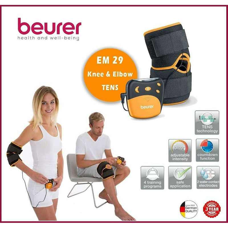 2-in-1 Knee and Elbow TENS Occupational & Physical Therapy Equipment 2-in-1 Knee and Elbow TENS 2-in-1 Knee and Elbow TENS Beurer