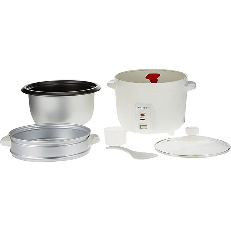 1.8L Rice Cooker, With Steamer Rice Cookers 1.8L Rice Cooker, With Steamer 1.8L Rice Cooker, With Steamer Frigidaire