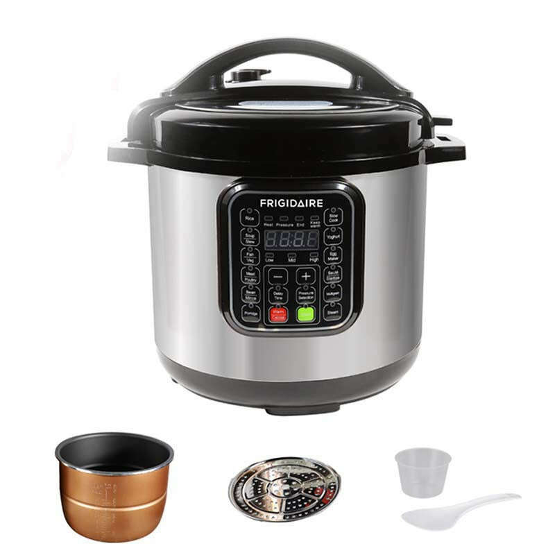 Electric Pressure Cooker, 6 Liters Pressure cooker Electric Pressure Cooker, 6 Liters Electric Pressure Cooker, 6 Liters Frigidaire