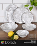 FOLIA Porcelain Set 26 Pcs Dinnerware FOLIA Porcelain Set 26 Pcs FOLIA Porcelain Set 26 Pcs Dorsch