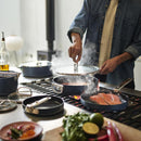 Space Folding Handle Ceramic Non-stick Blue Frying Pan Frying pan Space Folding Handle Ceramic Non-stick Blue Frying Pan Space Folding Handle Ceramic Non-stick Blue Frying Pan Joseph Joseph