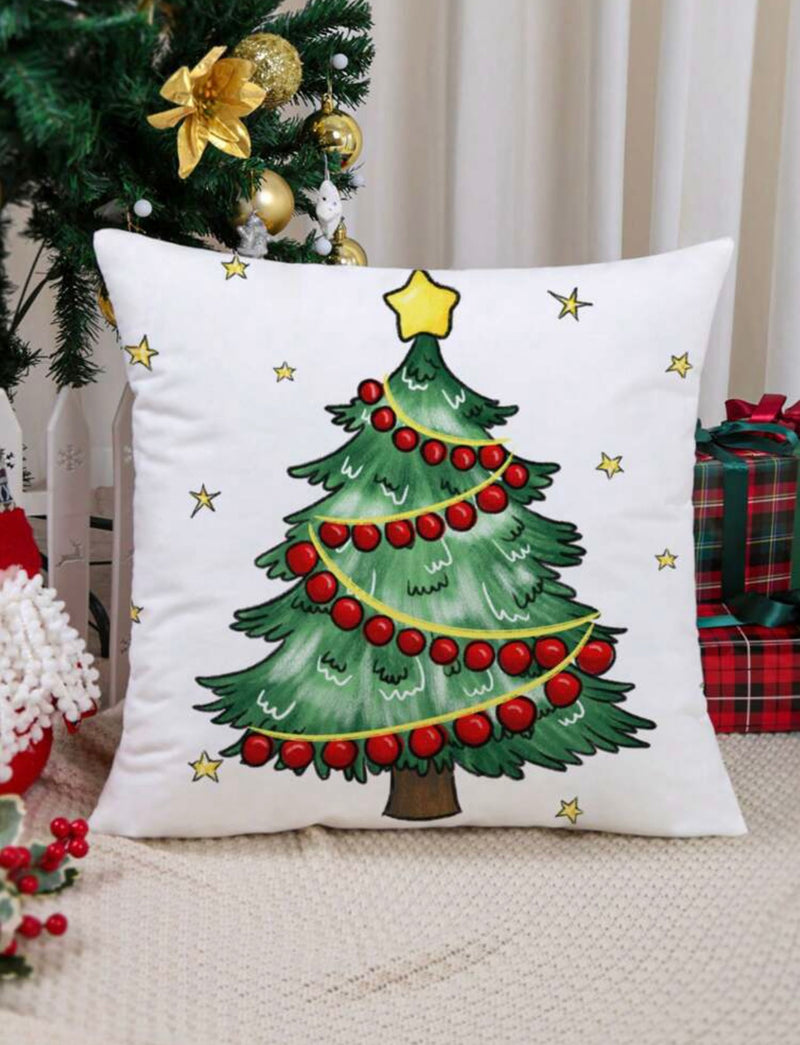 Watercolor Hand Painted Christmas Cushion Cover - 1 Piece Christmas decoration Watercolor Hand Painted Christmas Cushion Cover - 1 Piece Watercolor Hand Painted Christmas Cushion Cover - 1 Piece The German Outlet