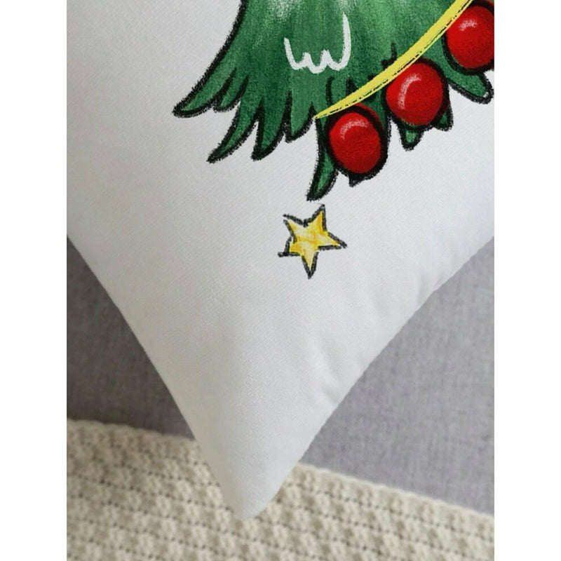 Watercolor Hand Painted Christmas Cushion Cover - 1 Piece Christmas decoration Watercolor Hand Painted Christmas Cushion Cover - 1 Piece Watercolor Hand Painted Christmas Cushion Cover - 1 Piece Dream G Store