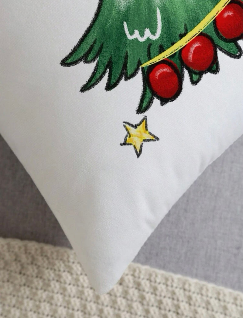 Watercolor Hand Painted Christmas Cushion Cover - 1 Piece Christmas decoration Watercolor Hand Painted Christmas Cushion Cover - 1 Piece Watercolor Hand Painted Christmas Cushion Cover - 1 Piece The German Outlet