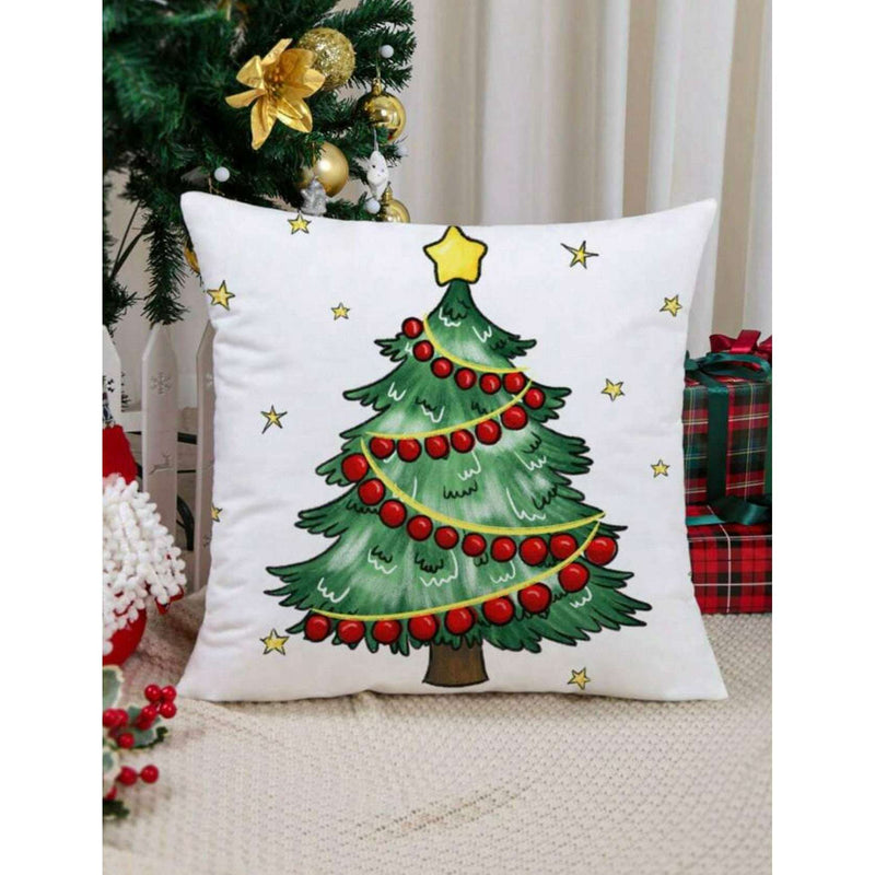 Watercolor Hand Painted Christmas Cushion Cover - 1 Piece Christmas decoration Watercolor Hand Painted Christmas Cushion Cover - 1 Piece Watercolor Hand Painted Christmas Cushion Cover - 1 Piece Dream G Store