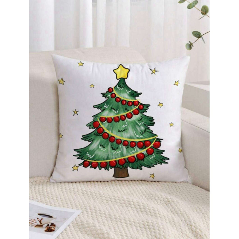 Watercolor Hand Painted Christmas Cushion Cover - 1 Piece Christmas decoration Watercolor Hand Painted Christmas Cushion Cover - 1 Piece Watercolor Hand Painted Christmas Cushion Cover - 1 Piece Dream G Store