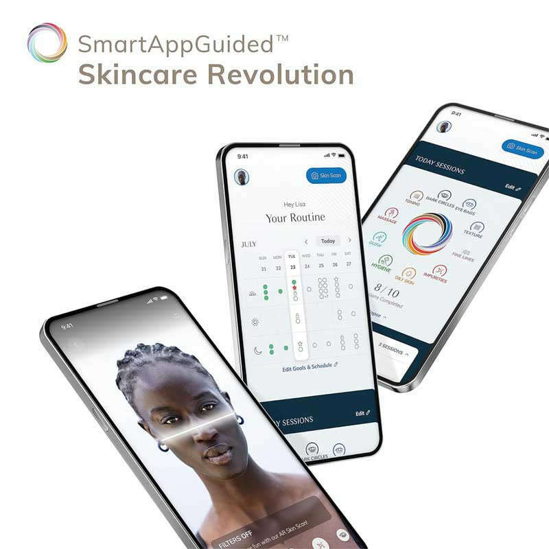 SmartAppGuided™ Sonic Face & Body Roller | 4 in 1 Skin Cleansing Brushes & Systems SmartAppGuided™ Sonic Face & Body Roller | 4 in 1 SmartAppGuided™ Sonic Face & Body Roller | 4 in 1 Geske