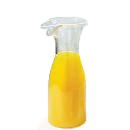 Juice Carafe  with Lid - Polycarbonate Plastic The Chefs Warehouse By MG Juice Carafe  with Lid - Polycarbonate Plastic Juice Carafe  with Lid - Polycarbonate Plastic The Chefs Warehouse By MG