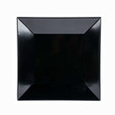 The German Outlet, The Chefs Warehouse By MG, Square Platter - Black Melamine, Square Platter - Black Melamine