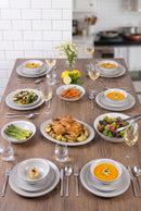 Ripple Porcelain Set 26 Pcs Dinnerware Ripple Porcelain Set 26 Pcs Ripple Porcelain Set 26 Pcs Dorsch