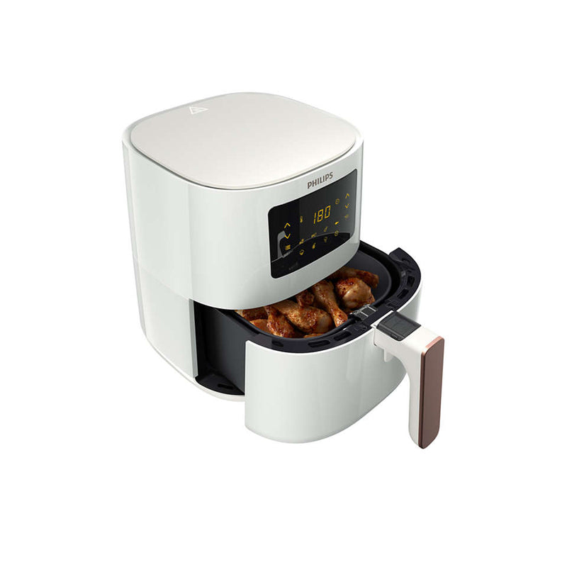 Essential Air Fryer 0.8Kg 4.1L, White Outlet Essential Air Fryer 0.8Kg 4.1L, White Essential Air Fryer 0.8Kg 4.1L, White Philips