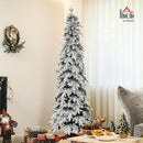 Snowy Christmas tree LUMI with li - Slim - Metal stand Christmas Tree Snowy Christmas tree LUMI with li - Slim - Metal stand Snowy Christmas tree LUMI with li - Slim - Metal stand UMIND
