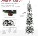 Snowy Christmas tree LUMI with li - Slim - Metal stand Christmas Tree Snowy Christmas tree LUMI with li - Slim - Metal stand Snowy Christmas tree LUMI with li - Slim - Metal stand UMIND