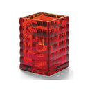 The German Outlet, The Chefs Warehouse By MG, Candle Holder - Optic Block™ Glass Lamp, Candle Holder - Optic Block™ Glass Lamp