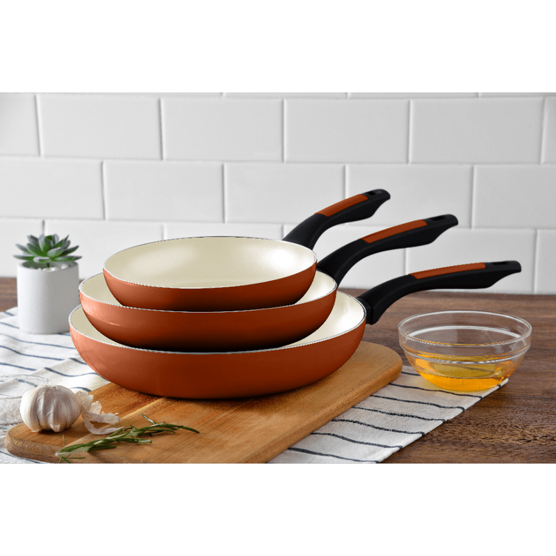 Set of 3 Frying Pans Frying pan Set of 3 Frying Pans Set of 3 Frying Pans United Colors of Benetton