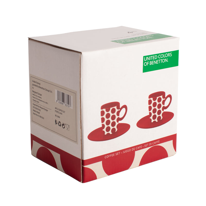 Set of 2 Coffee Cups Coffee & Tea Cups Set of 2 Coffee Cups Set of 2 Coffee Cups United Colors of Benetton