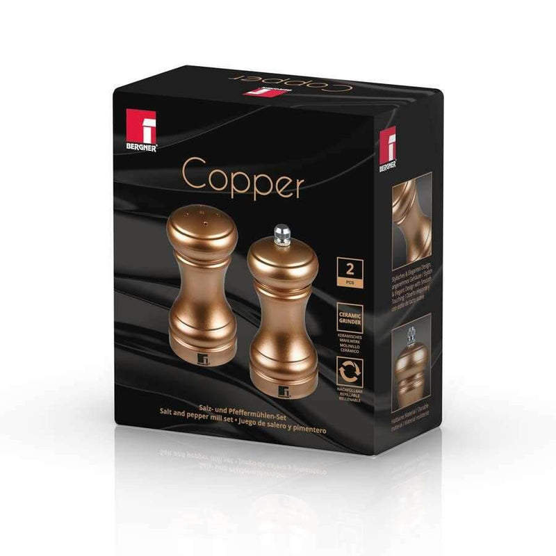 Copper Set - Salt & Pepper Grinders Salt & Pepper Shakers Copper Set - Salt & Pepper Grinders Copper Set - Salt & Pepper Grinders Bergner