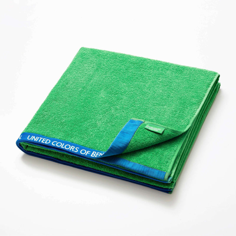 Beach Towel 90x160cm, Green 420GSM Terry Cotton Bathroom Towels Beach Towel 90x160cm, Green 420GSM Terry Cotton Beach Towel 90x160cm, Green 420GSM Terry Cotton United Colors of Benetton