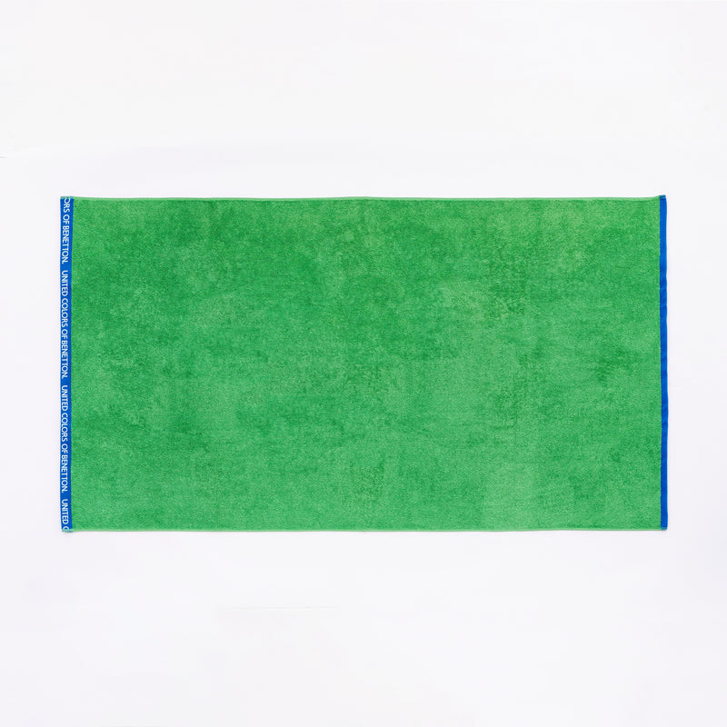 Beach Towel 90x160cm, Green 420GSM Terry Cotton Bathroom Towels Beach Towel 90x160cm, Green 420GSM Terry Cotton Beach Towel 90x160cm, Green 420GSM Terry Cotton United Colors of Benetton