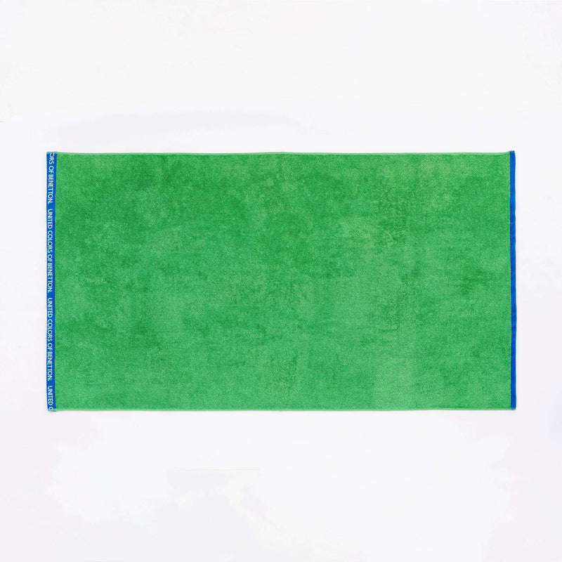 Beach Towel 90x160cm, Green 420GSM Terry Cotton Bathroom Towels Beach Towel 90x160cm, Green 420GSM Terry Cotton Beach Towel 90x160cm, Green 420GSM Terry Cotton United Colors of Benetton