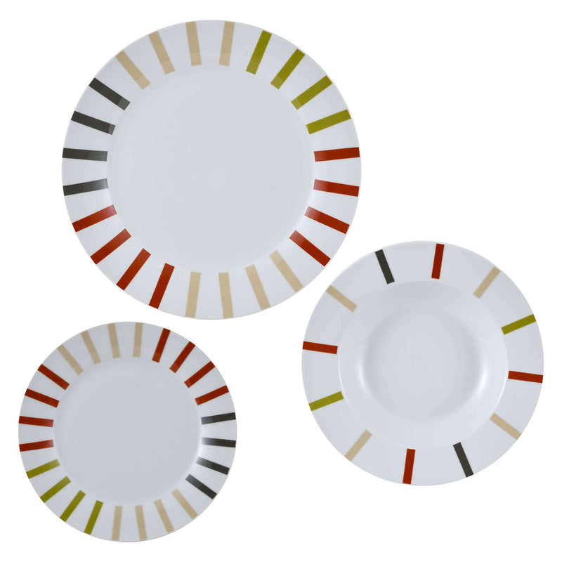 Safari Collection, Dinner Set 12 Pieces Dinner Set Safari Collection, Dinner Set 12 Pieces Safari Collection, Dinner Set 12 Pieces United Colors of Benetton