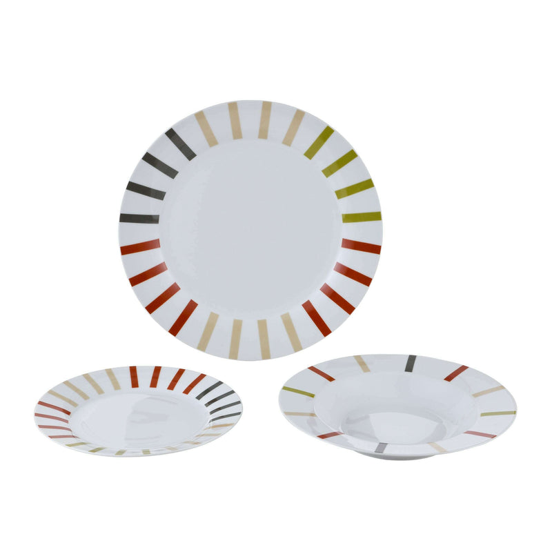 Safari Collection, Dinner Set 12 Pieces Dinner Set Safari Collection, Dinner Set 12 Pieces Safari Collection, Dinner Set 12 Pieces United Colors of Benetton