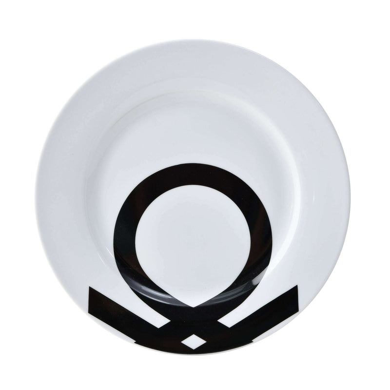 Black&White Collection, Set of 18 Pieces Dinner Set Dinner Set Black&White Collection, Set of 18 Pieces Dinner Set Black&White Collection, Set of 18 Pieces Dinner Set United Colors of Benetton