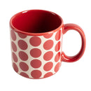 Set of 4 Mugs -  Stoneware Red Dots Mugs Set of 4 Mugs -  Stoneware Red Dots Set of 4 Mugs -  Stoneware Red Dots United Colors of Benetton