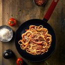 Non-Stick Wok with Bakelite Handle Wok Pan Non-Stick Wok with Bakelite Handle Non-Stick Wok with Bakelite Handle Betty Crocker