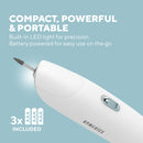 5-in-1 Electric Mani/Pedi Set Nail Care 5-in-1 Electric Mani/Pedi Set 5-in-1 Electric Mani/Pedi Set HoMedics